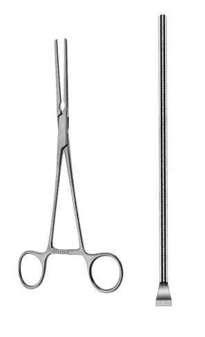 DE BAKEY ATROMAT KLEMP DÜZ 31CM